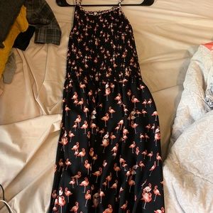 Navy flamingo dress from target size XXL